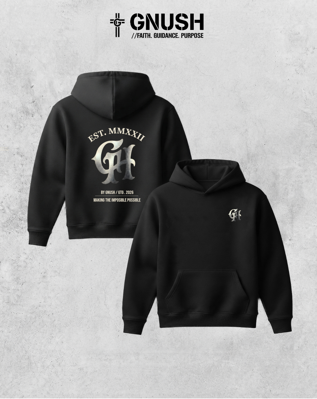 GH Monogram Hoodie
